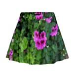 Flowers Mini Flare Skirt