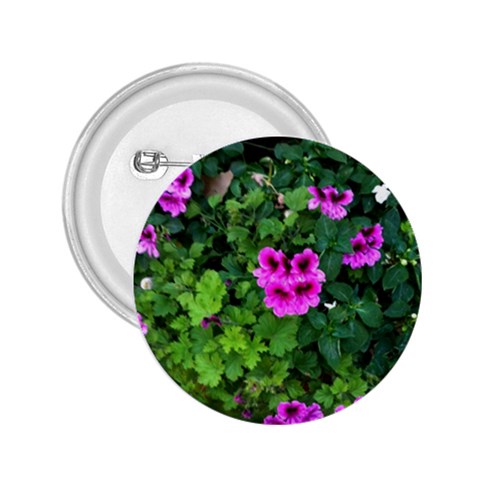 Flowers 2.25  Button from Product Design Center Front