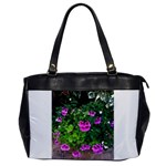 Flowers Oversize Office Handbag (One Side)