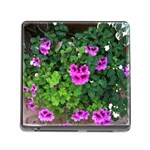Flowers Memory Card Reader with Storage (Square)