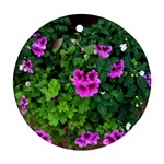 Flowers Ornament (Round)