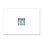 Your Ad Here Sticker A4 (100 pack)